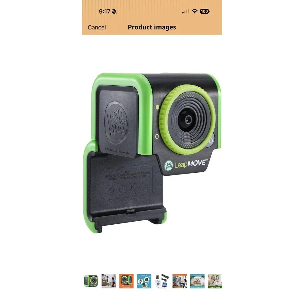 LeapFrog LeapMOVE Digital Camera wLeapFrog LeapMOVE Digital Camera with 25 Games